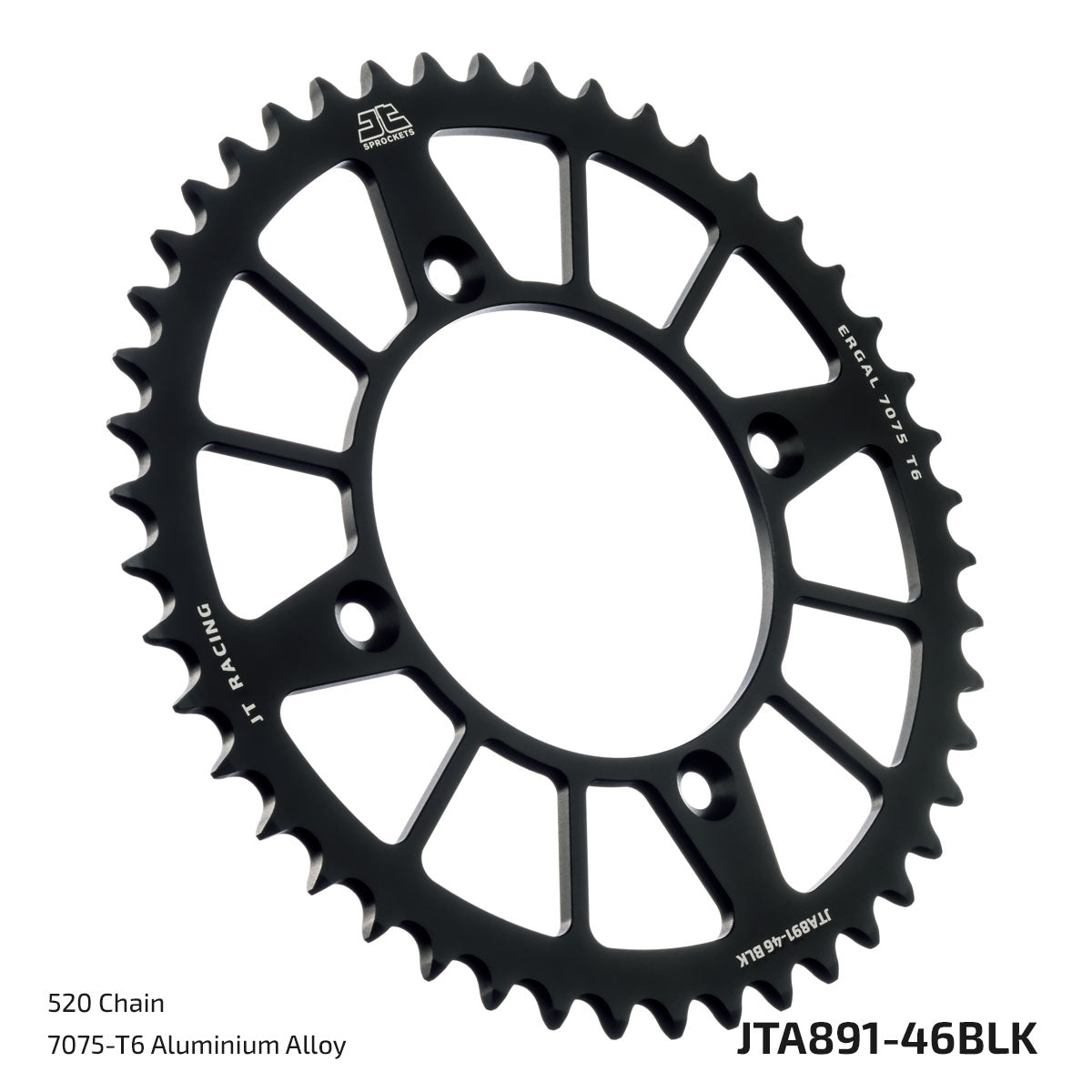 Rear Sprocket - JTA891 JTA891.48BLK