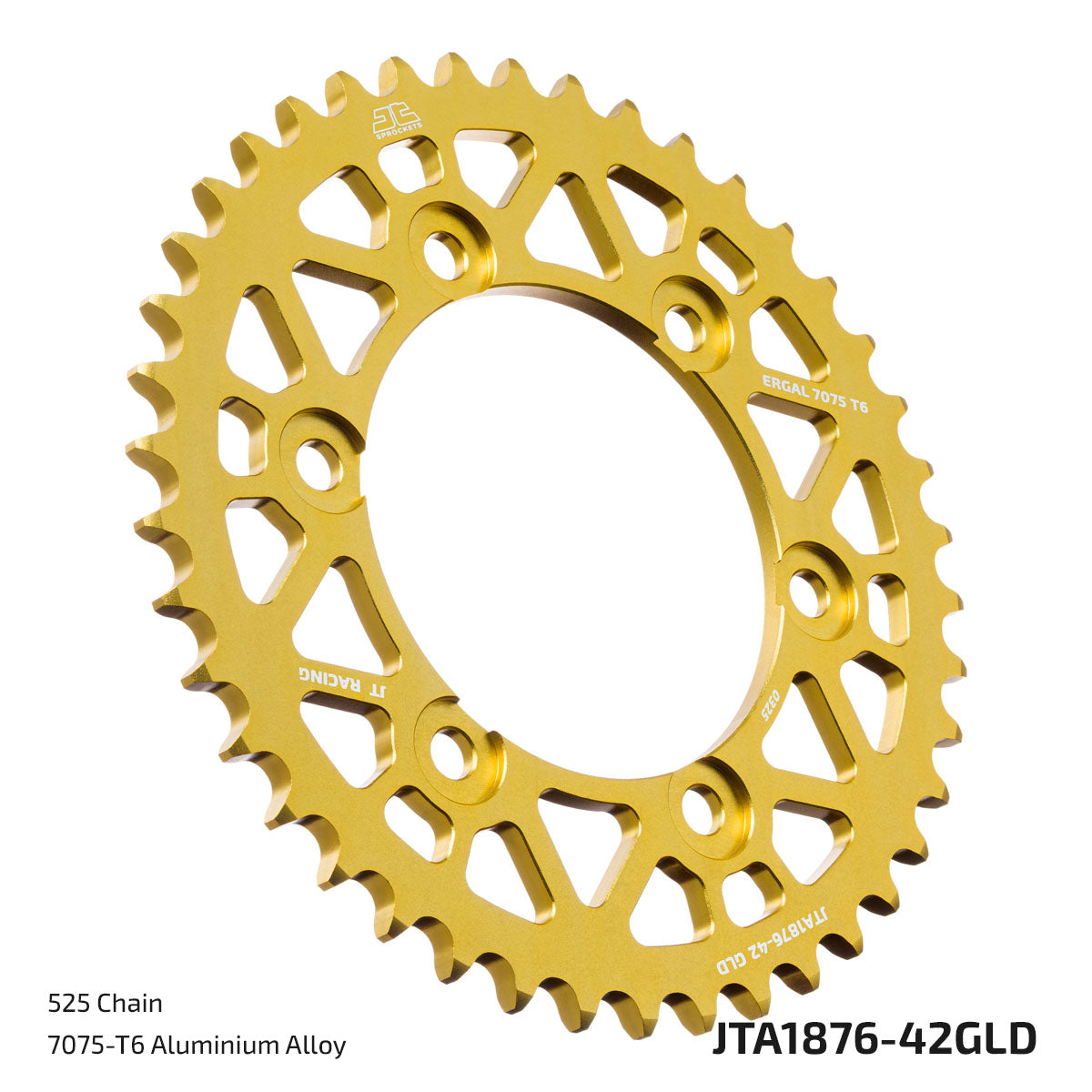 Rear Sprocket - JTA1876 JTA1876.42GLD