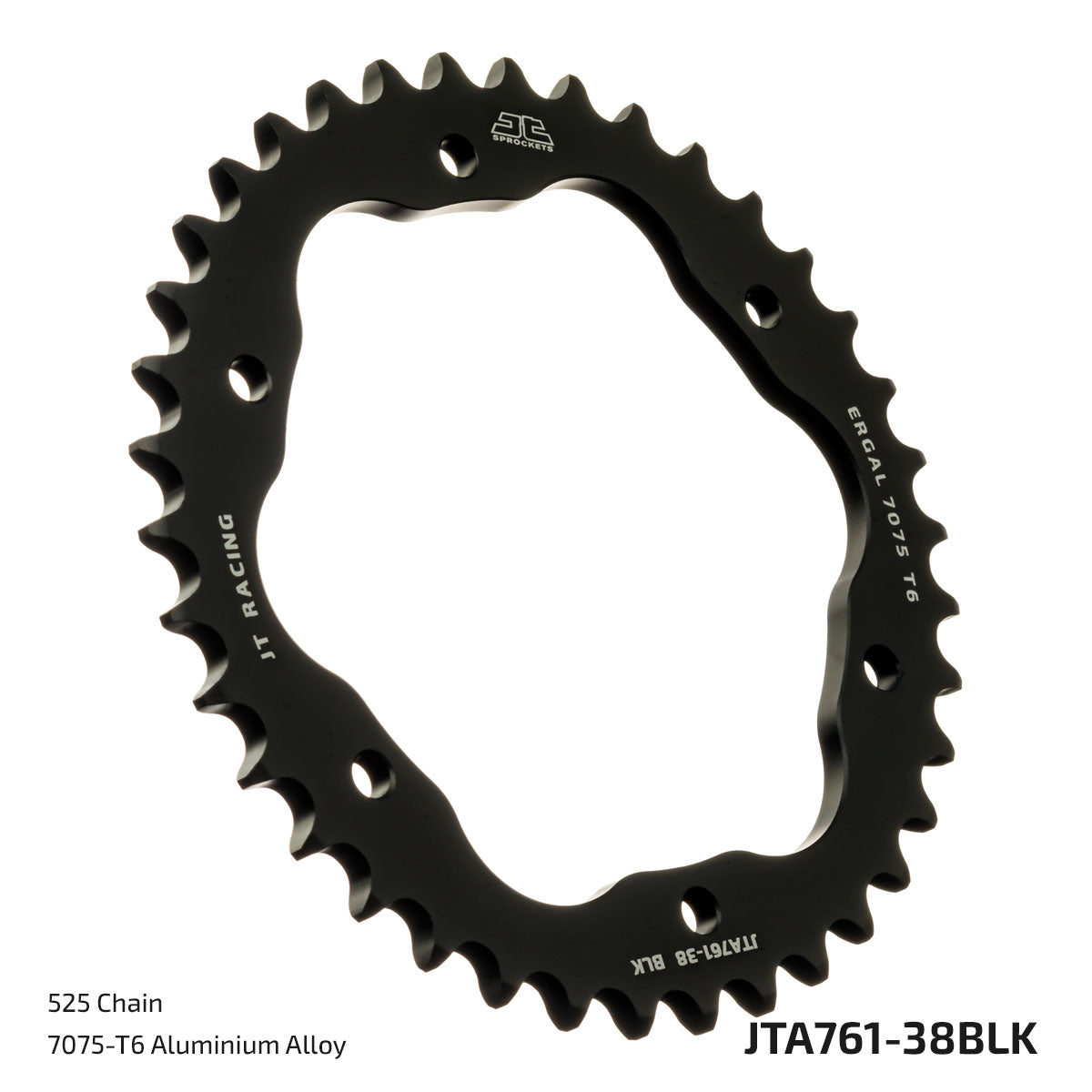 Rear Sprocket - JTA761 JTA761.38BLK