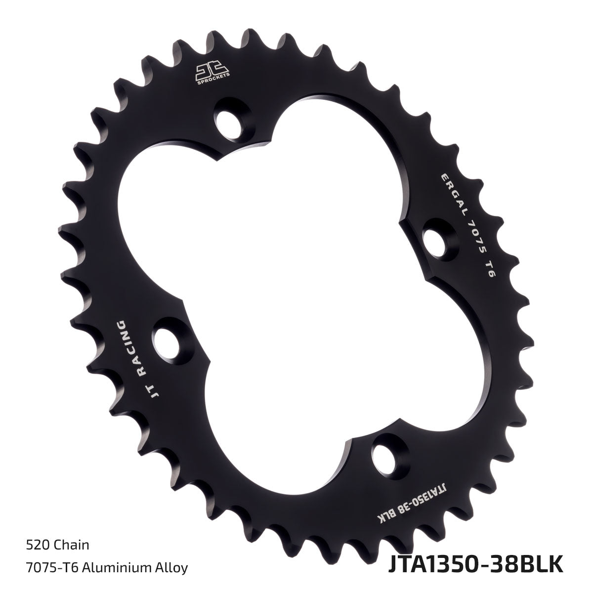 Rear Sprocket - JTA1350 JTA1350.38BLK