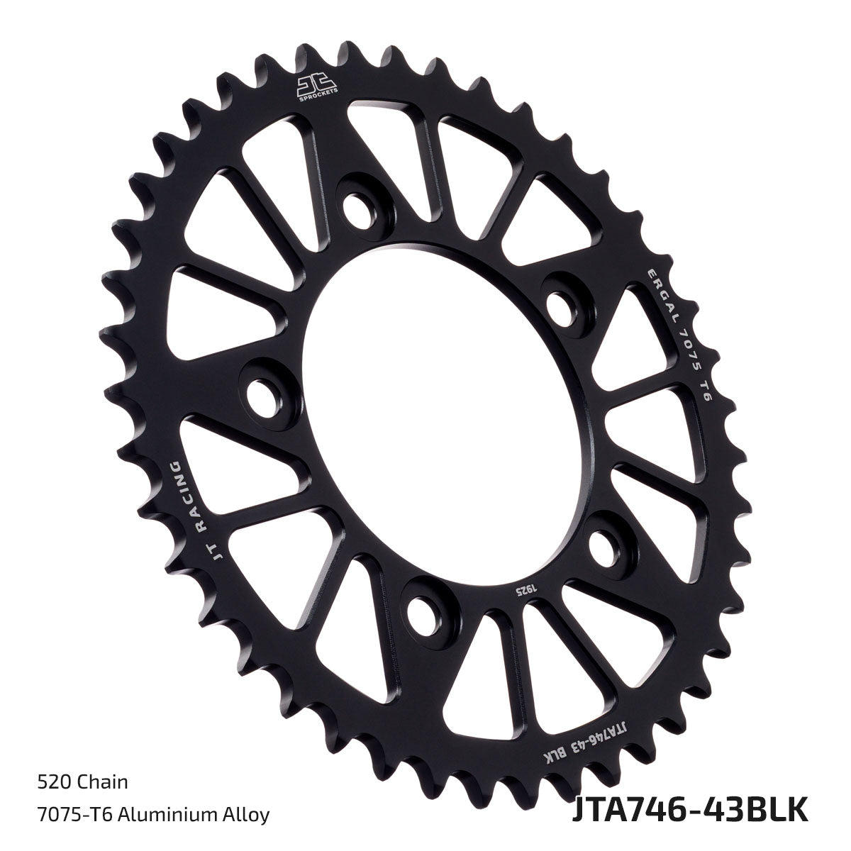 Rear Sprocket - JTA746 JTA746.46BLK
