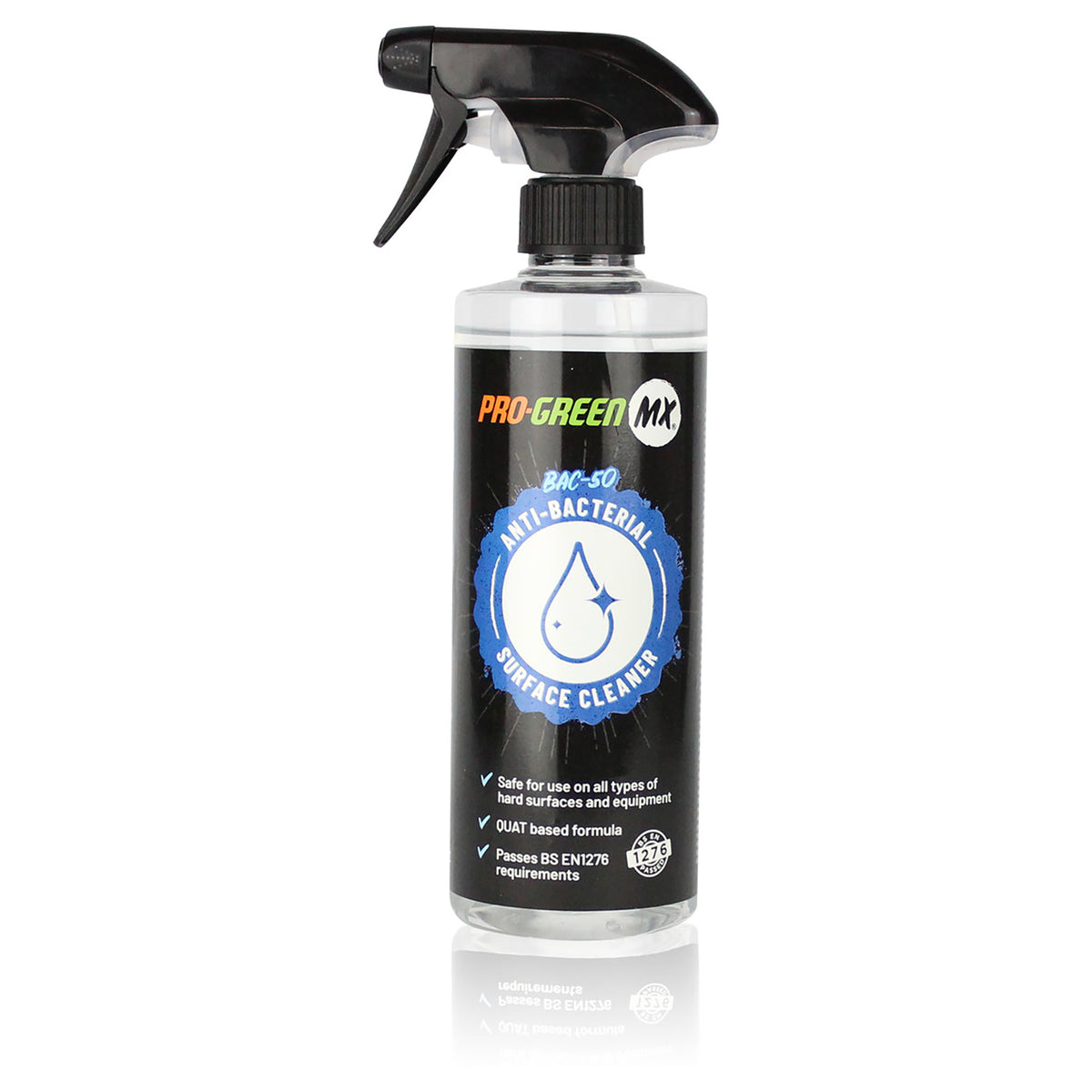 MX BAC-50 Anti-Bacterial Surface Cleaner 500ml DIS42