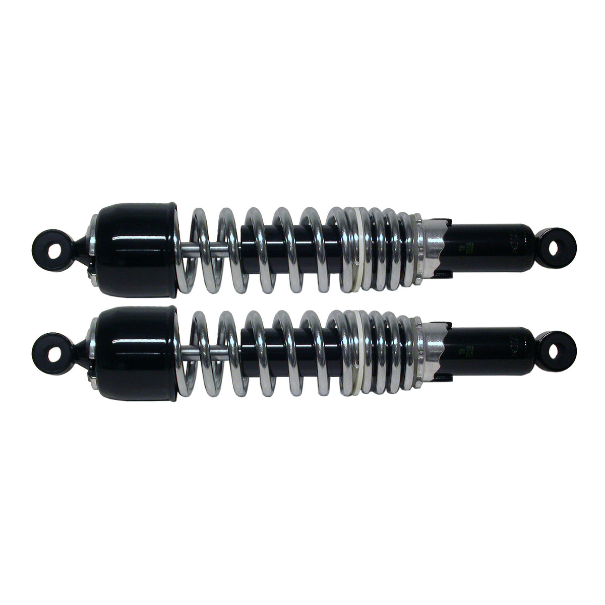 Shock Absorbers 350mm Pin + Pin Chrome Spring 23-6201AC
