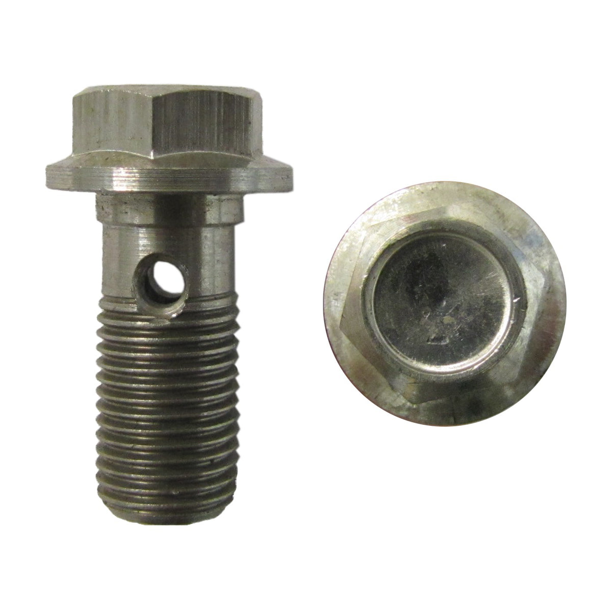 Banjo Bolt 10mmx1.00mm Single Nickel (5 Pack)