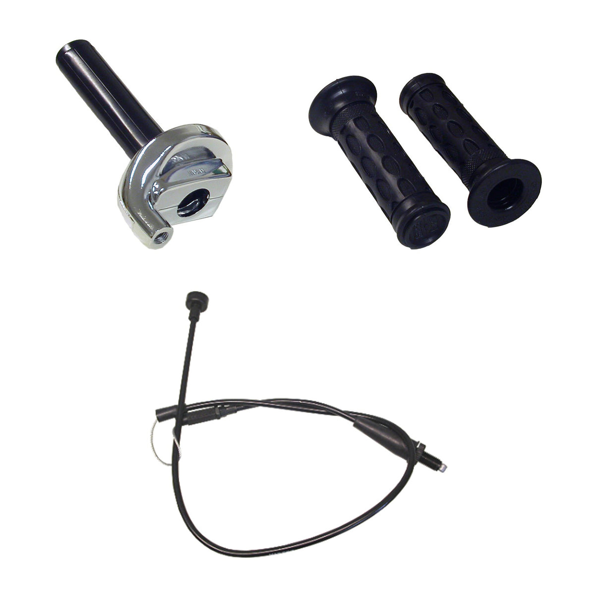 Throttle Unit MX Chrome complete