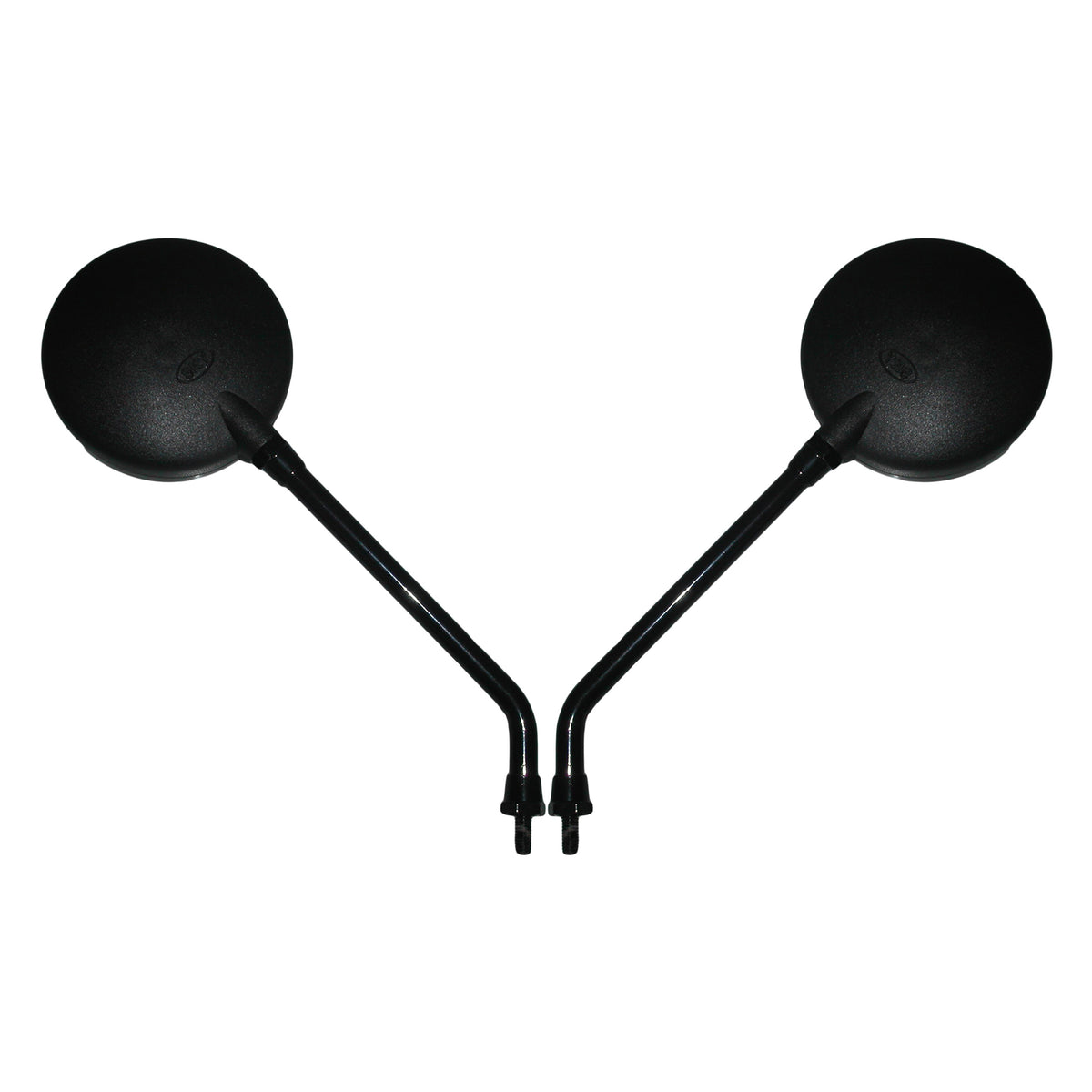 Mirrors 8mm Black Round Left or Right Kaw 580208