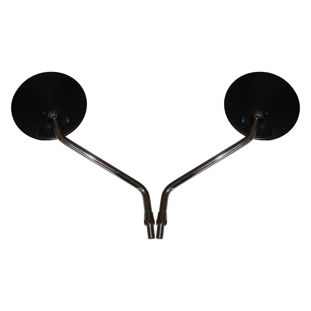 Mirrors 10mm Black Round Left or Right