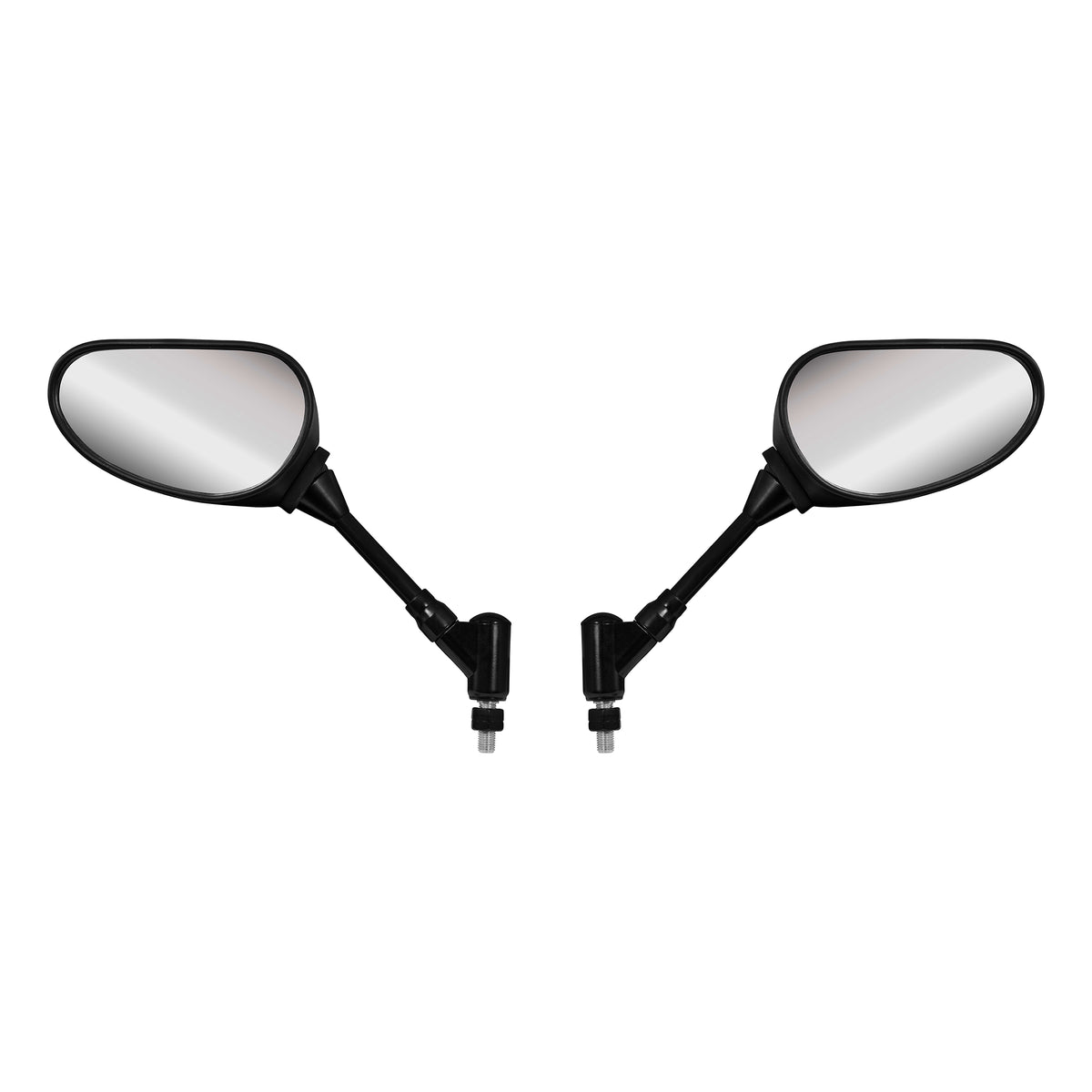 Mirrors 10mm Black Modern Left & Right Yam M60-4106E