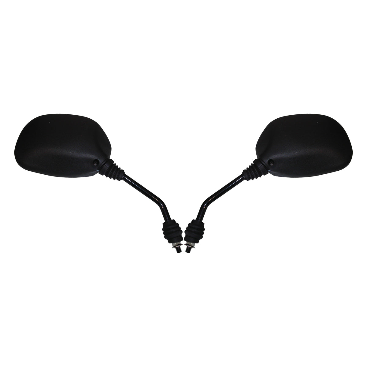 Mirrors 8mm Black Round L & R Piaggio Typhoon 60-6190