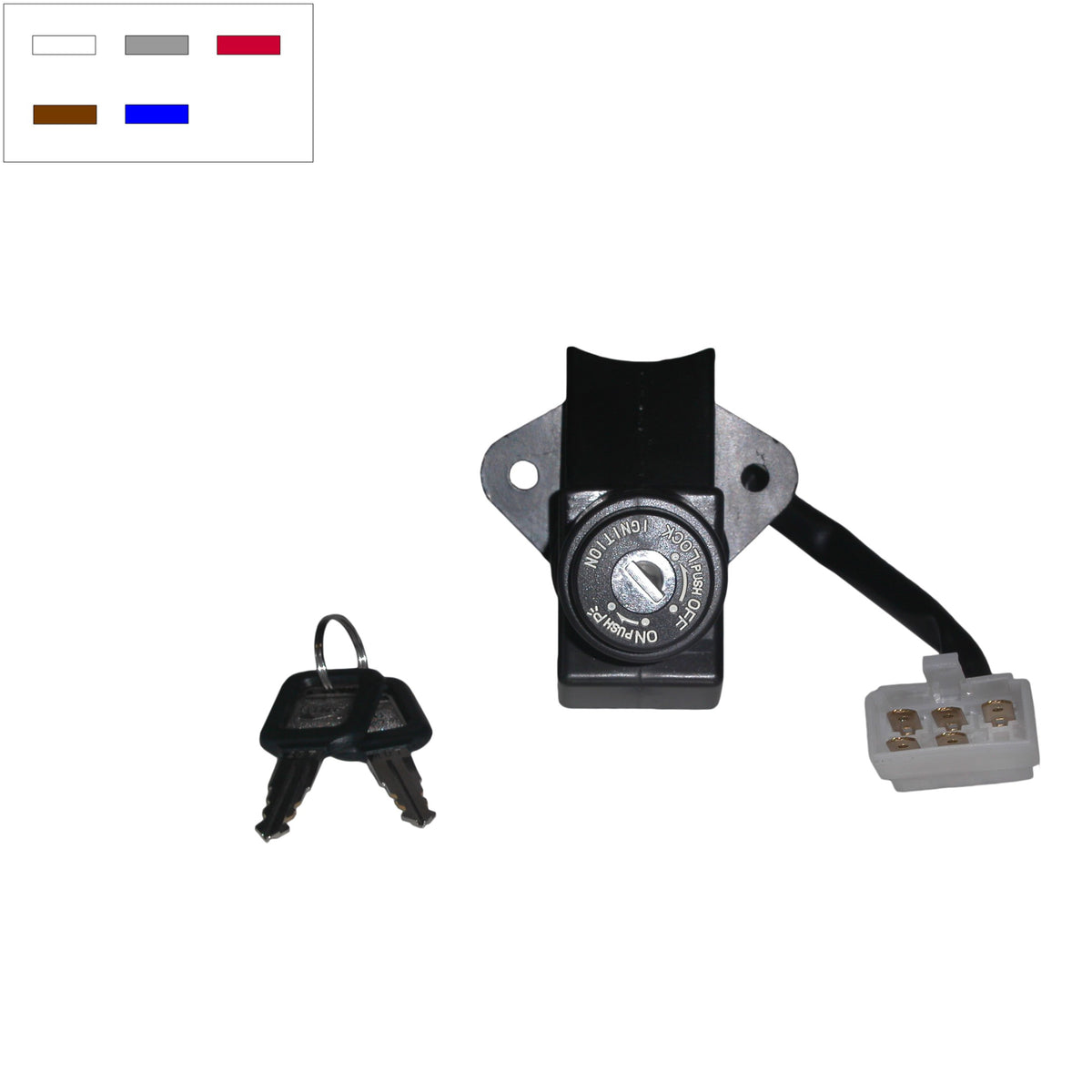 Ignition Switch ZR550B Zephyr 21-2224