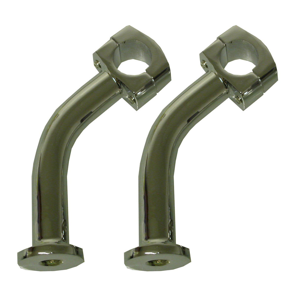 Handlebar Risers 5' Chrome Pull Back 1' BY 57-6010AA