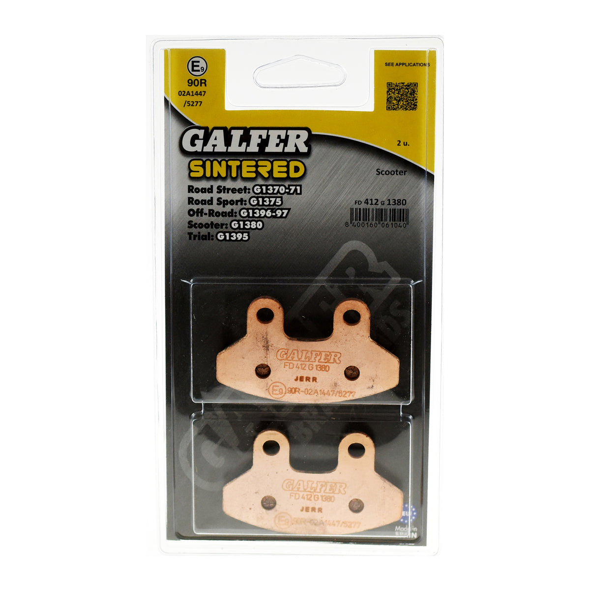 Brake Pad FD412 FD412G1380