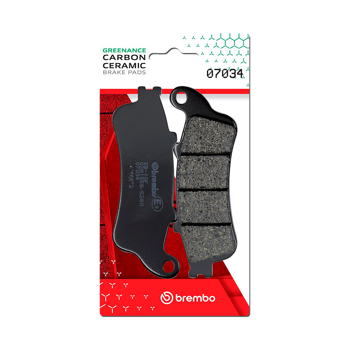 Brake Pads Scooter Carbon Ceramic (Front) - 07034 07034 (0303)