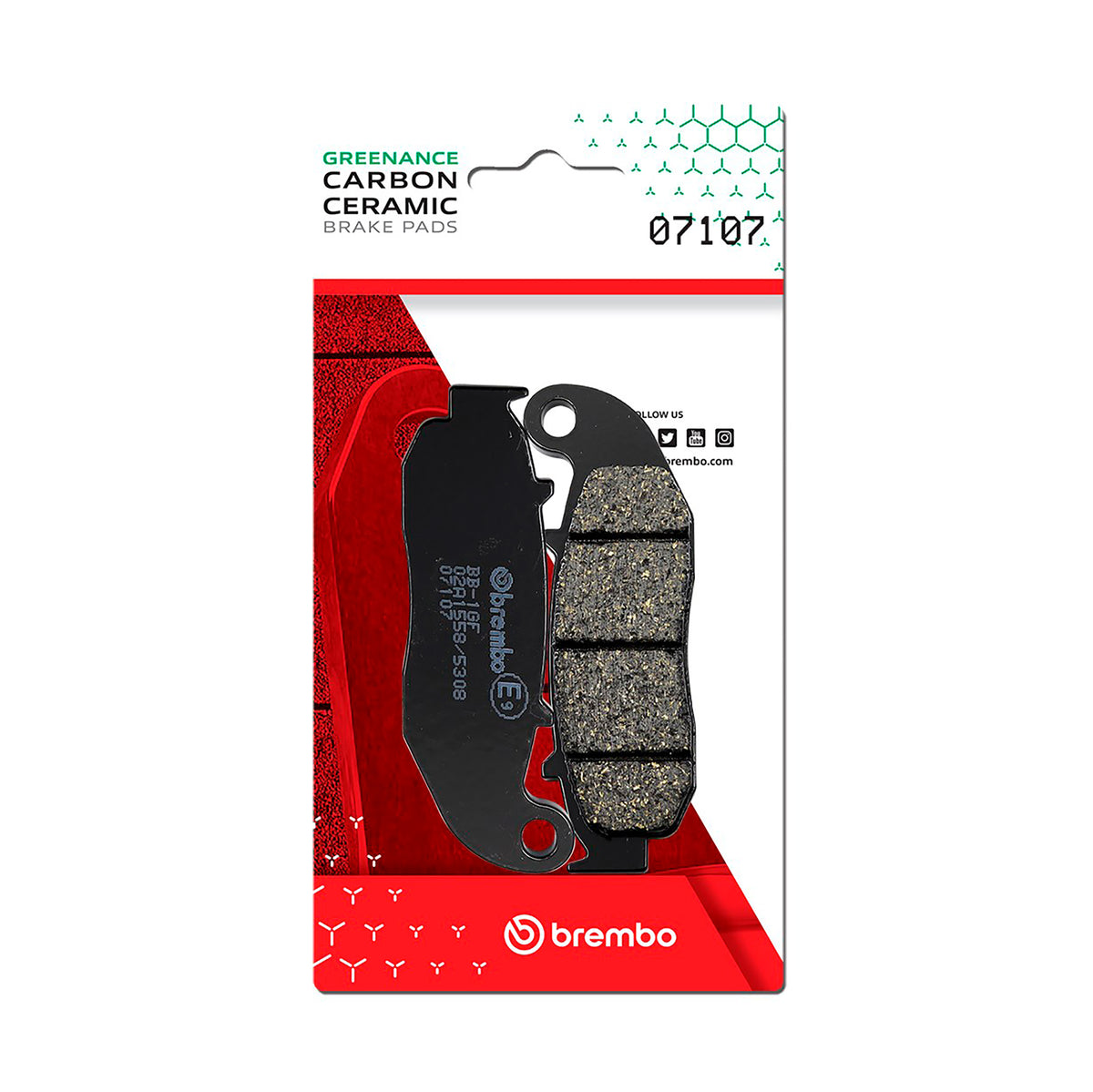 Brake Pads Carbon Ceramic - 07107 07107 (0303)