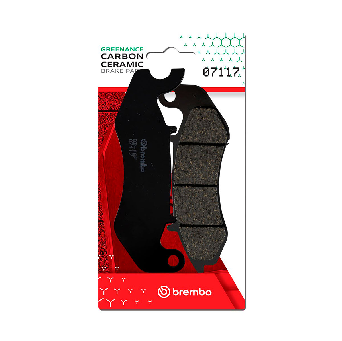 Brake Pads Carbon Ceramic (Left / Right) - 07117 07117 (0303)