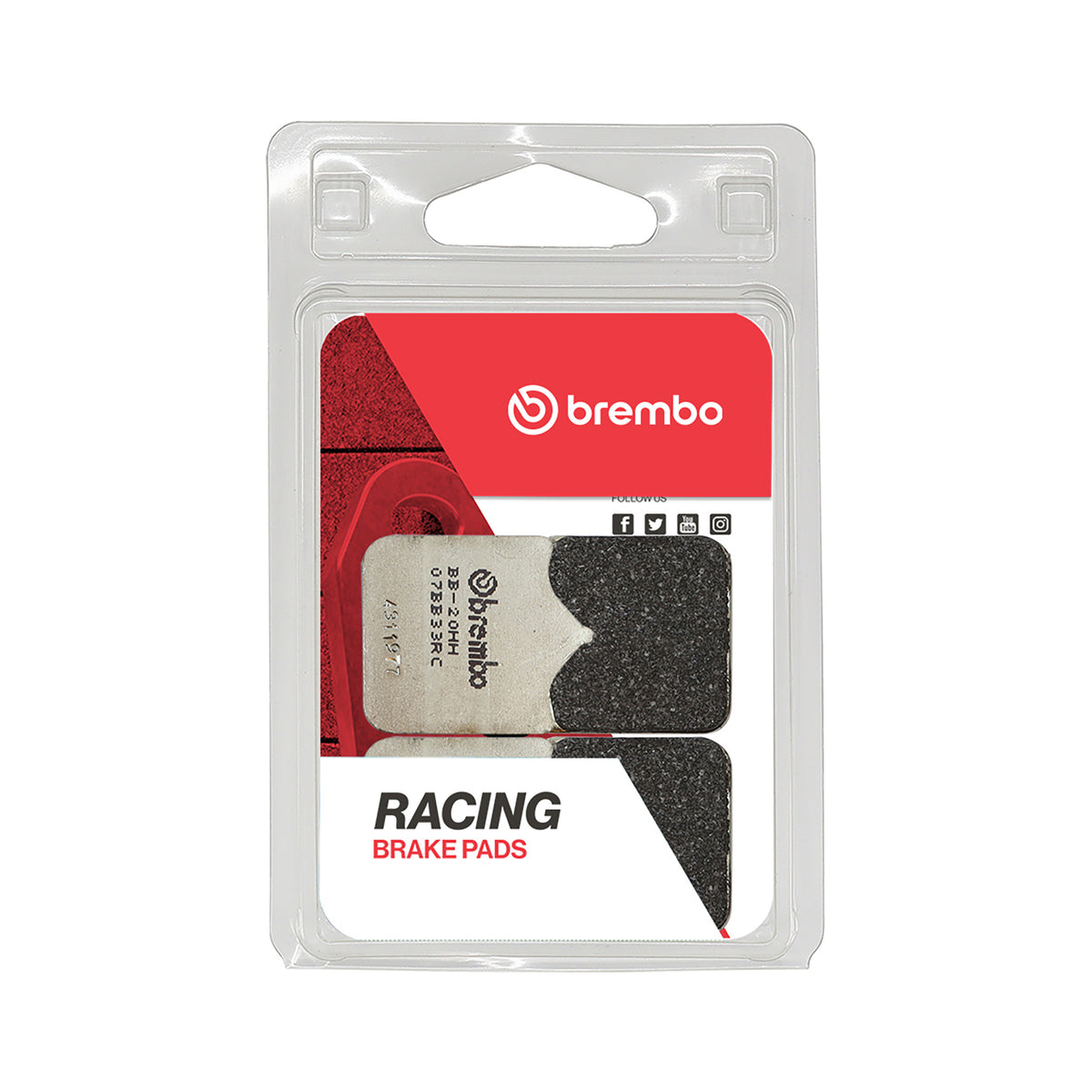 Brake Pads Competition Carbon Ceramic - 07BB33RC 07BB33RC (0303)