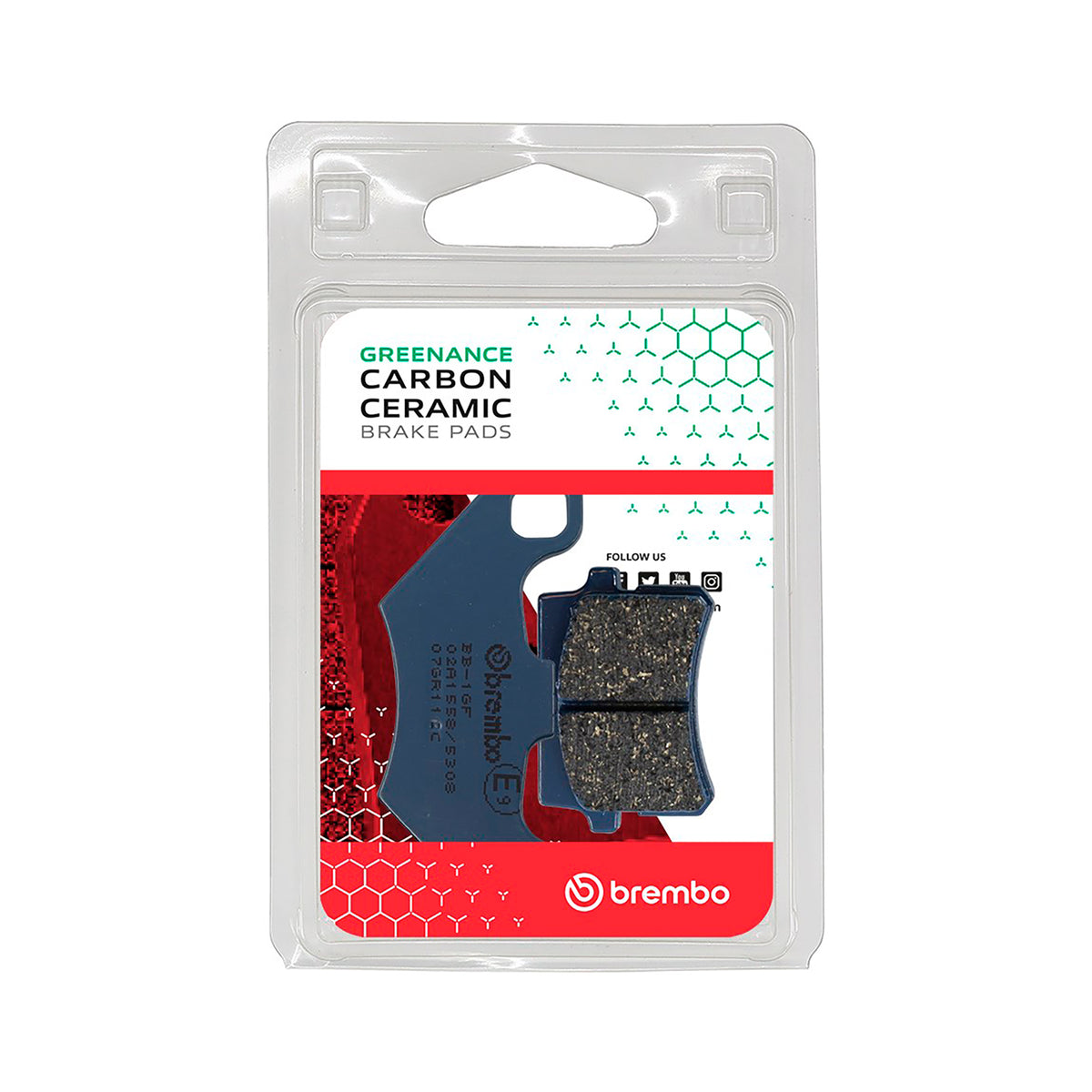 Brake Pads Street Carbon Ceramic - 07GR11CC 07GR11CC (0303)