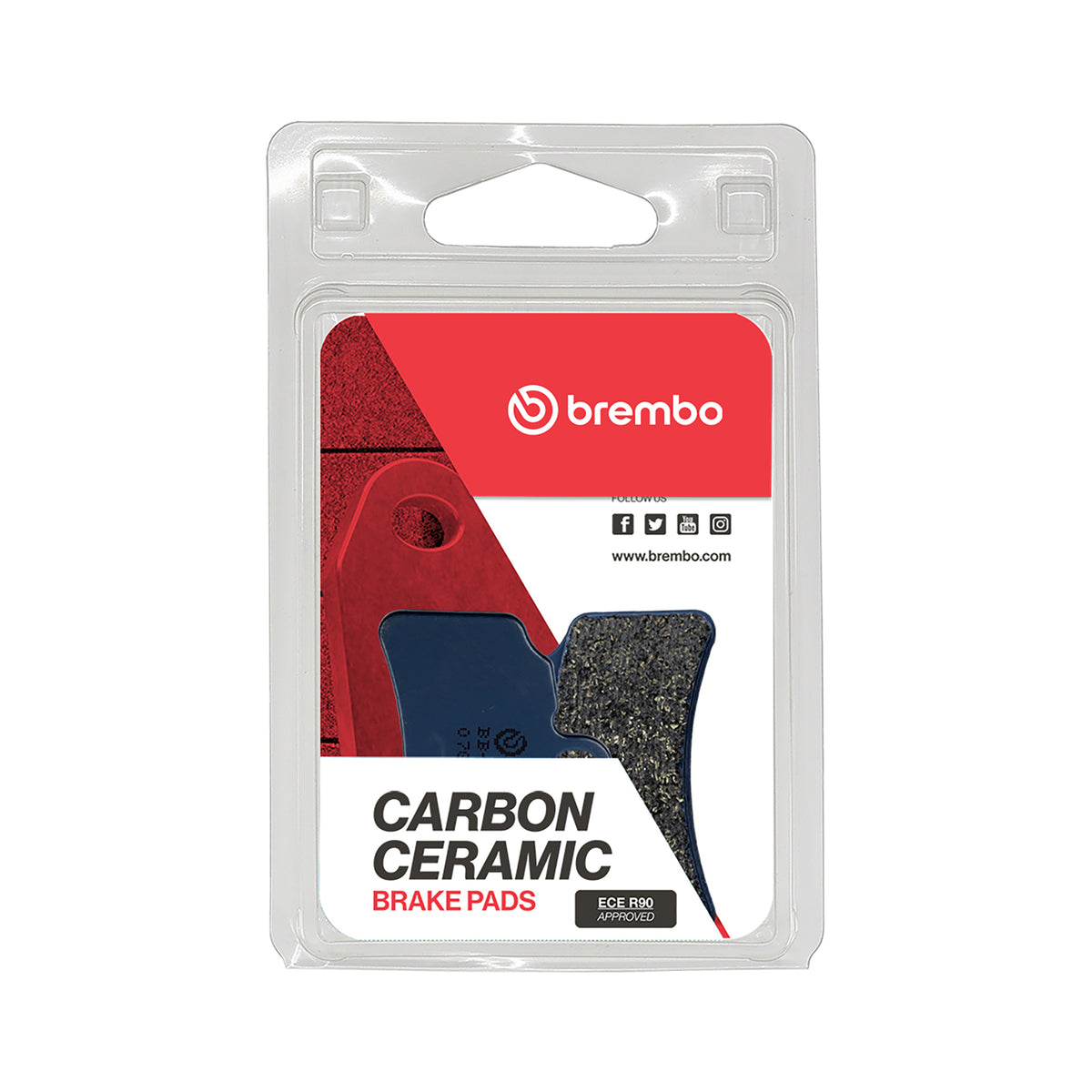 Brake Pads Carbon Ceramic (Front) - 07GR95CC 07GR95CC (0303)