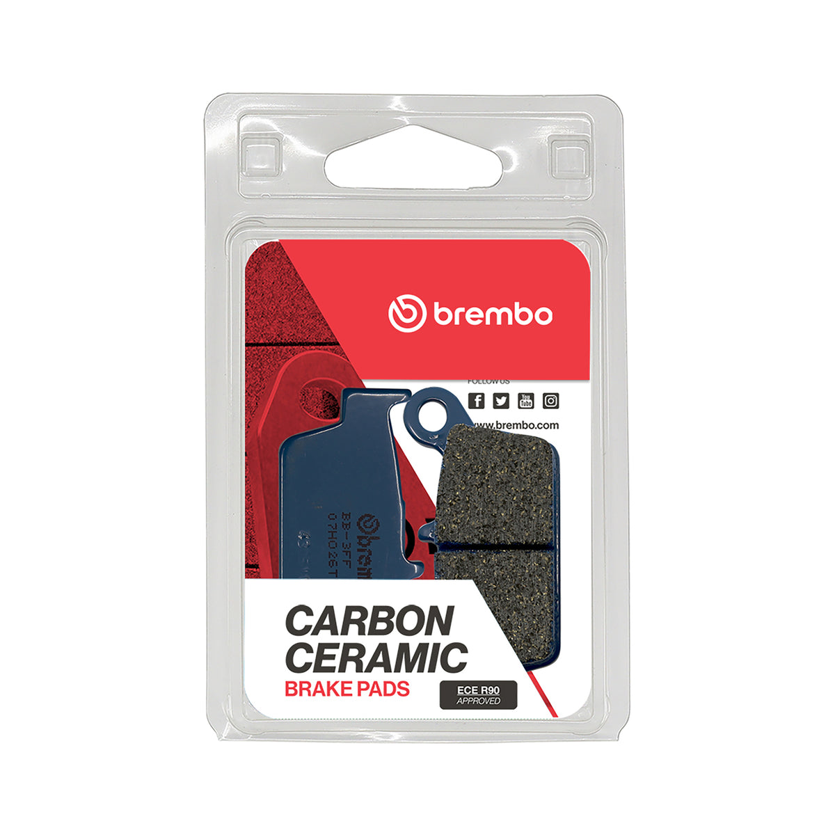 Brake Pads Off-Road TT Carbon Ceramic - 07HO26TT 07HO26TT (0303)