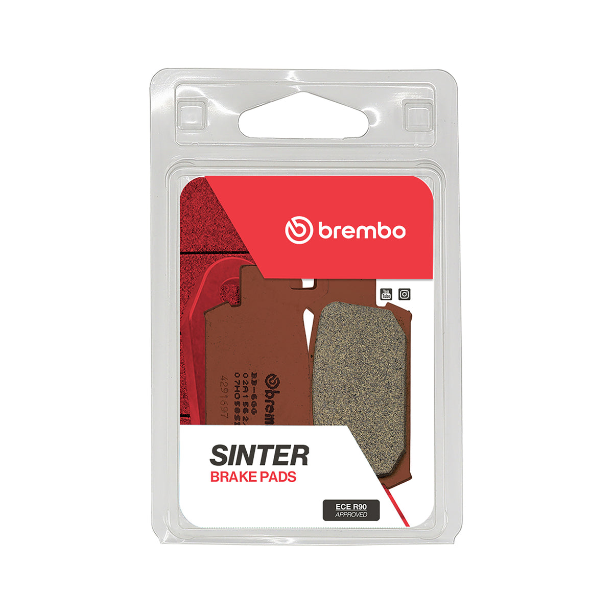 Brake Pads Off-Road Sintered (L / R) - 07HO58SD 07HO58SD (0303)