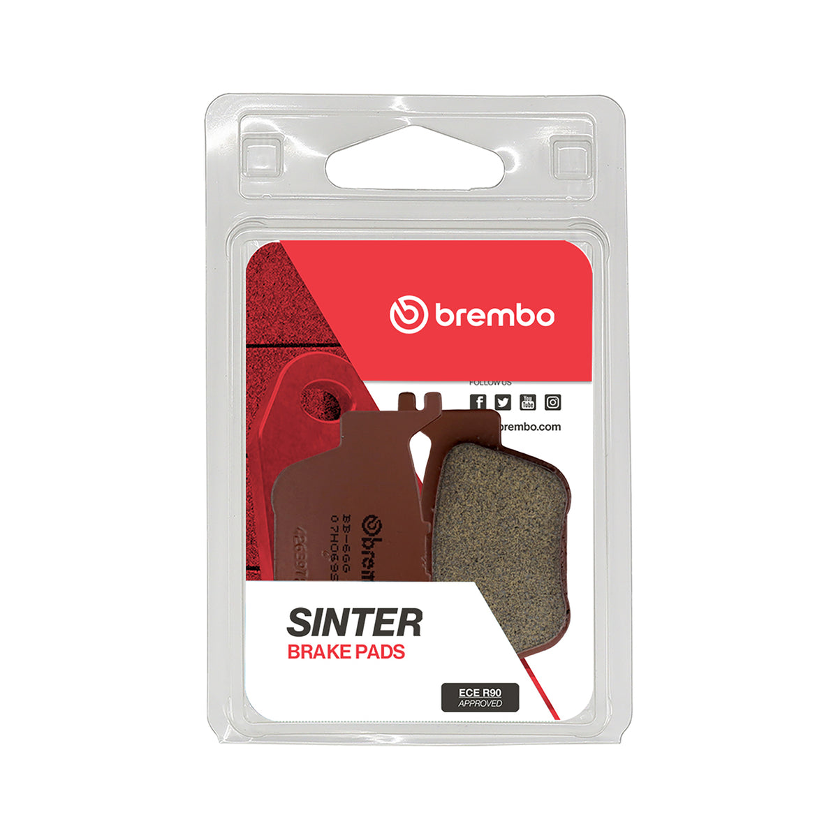 Brake Pads Sintered Metal (L / R) - 07HO69SD 07HO69SD (0303)