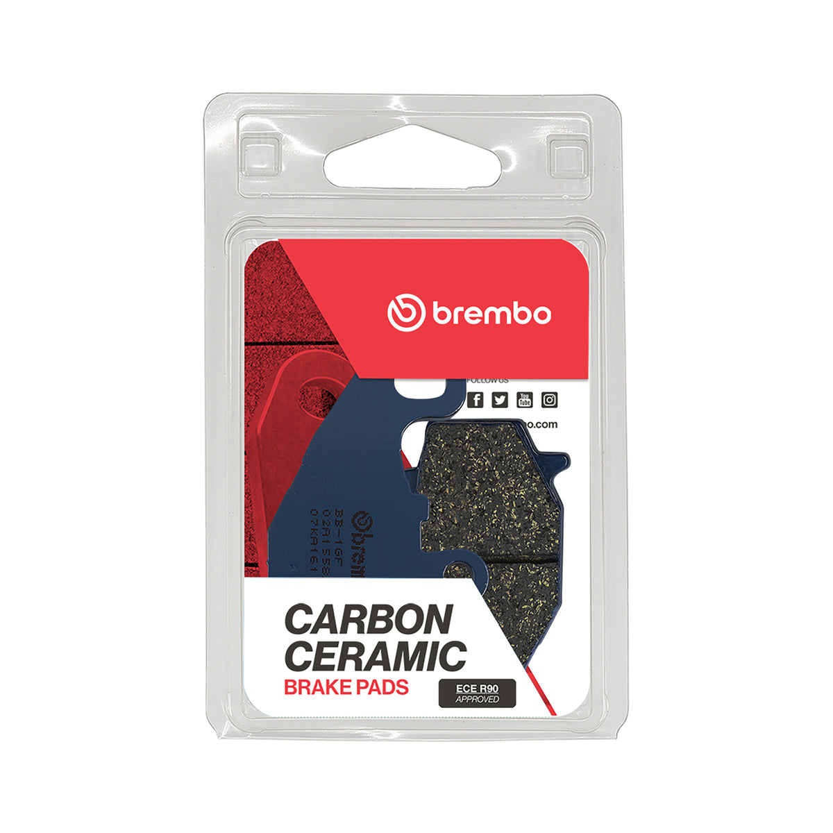 Brake Pads Street Carbon Ceramic - 07KA1617 07KA1617 (0303)
