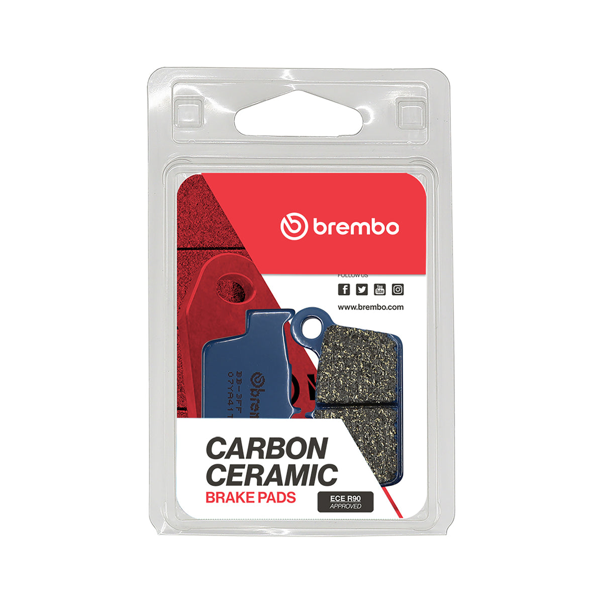 Brake Pads O-Road Carbon (L / R / R) - 07YA41TT 07YA41TT (0303)