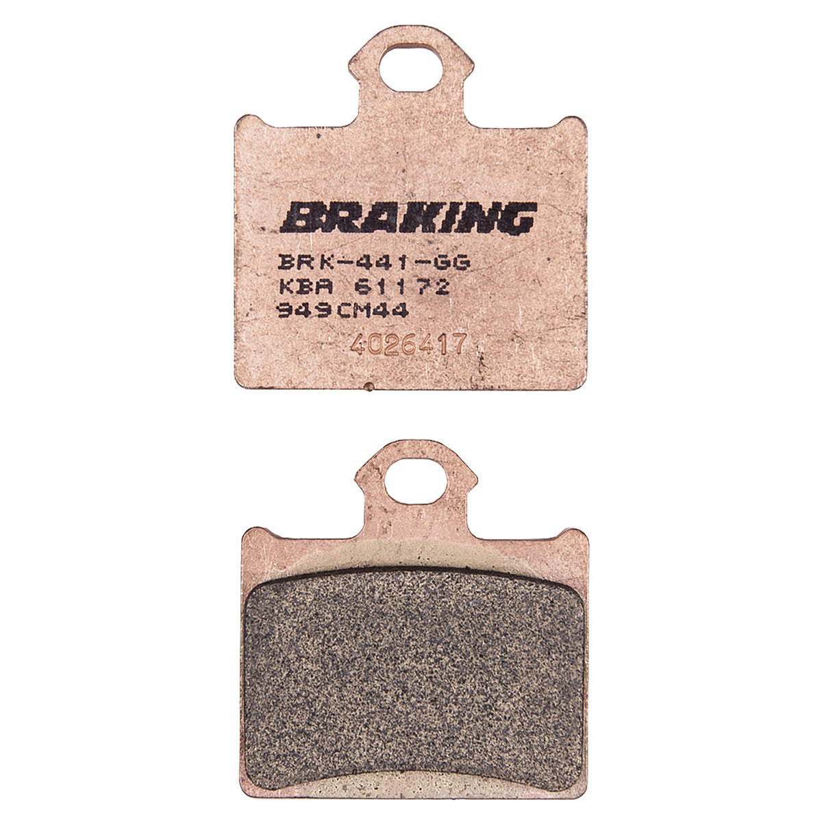 Sintered Rear Pads - 949CM44
