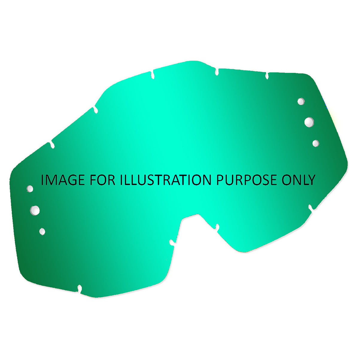 Lens Mirror Tearoff 100% Strata/Accuri/Racecraft