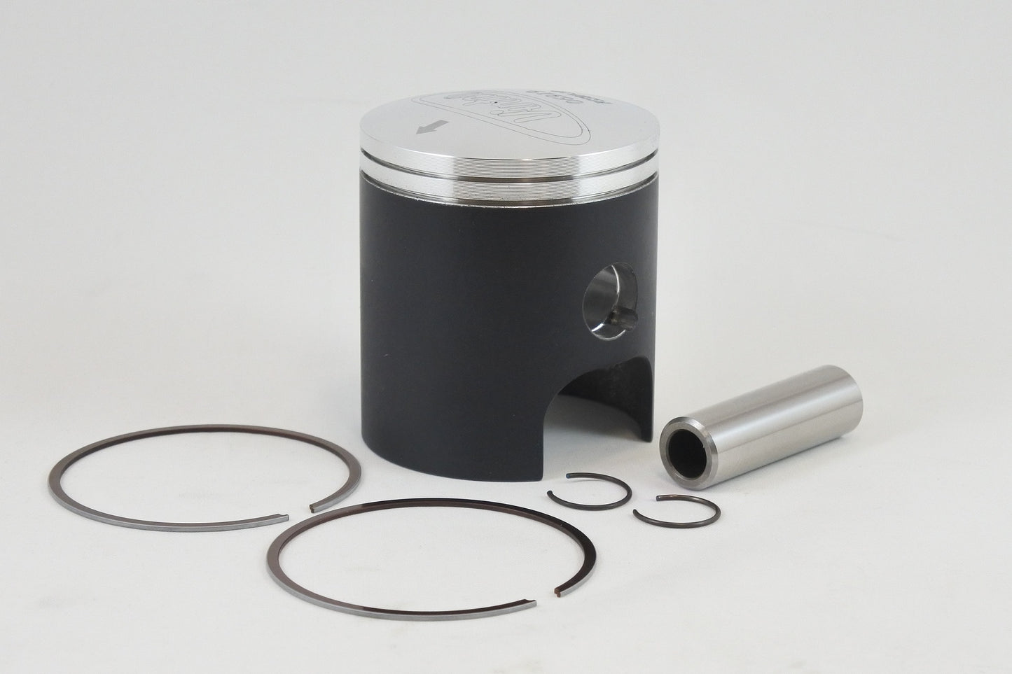 PISTON KIT 71-81 SUZUKI DS RV TC TS 125 57.0mm 1.0mm OVER VINTCO PSS07-1.0