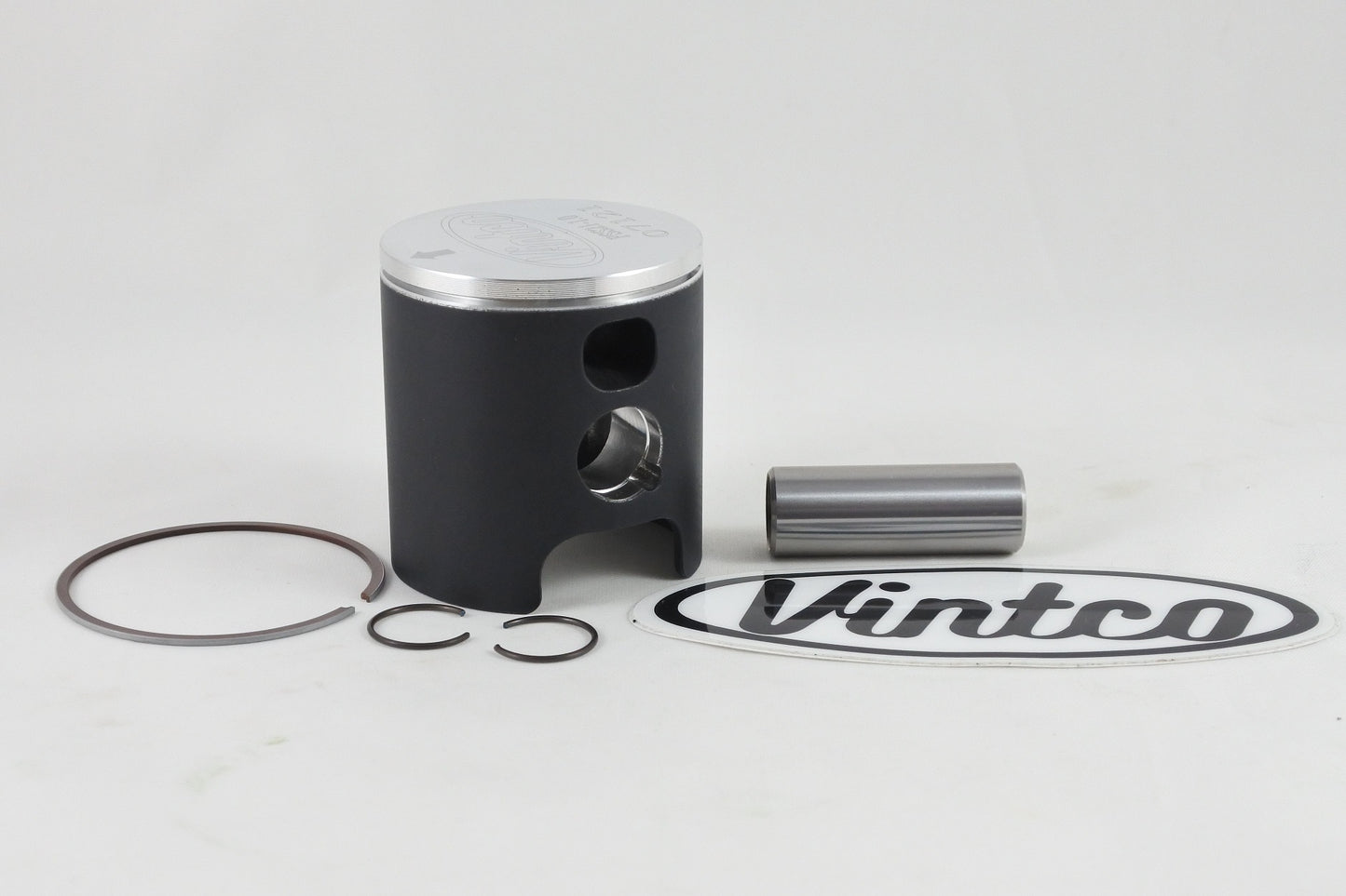 PISTON KIT 89-90 SUZUKI RM 80 48.5mm 1.0mm OVER VINTCO PSS21-1.0