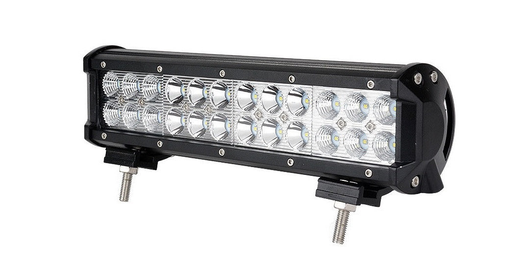 300mm 12" LED SPOT LIGHT BAR 24LED 72W 12V - NO WIRING KIT