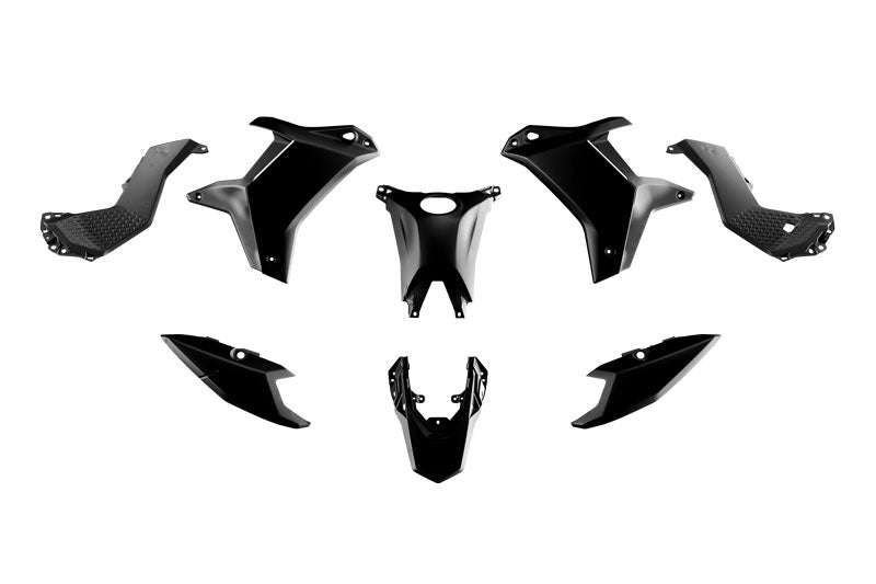 PLASTIC KIT YAMAHA TENERE 700 2025 R-TECH R-KITT70-NR0-025 BLACK