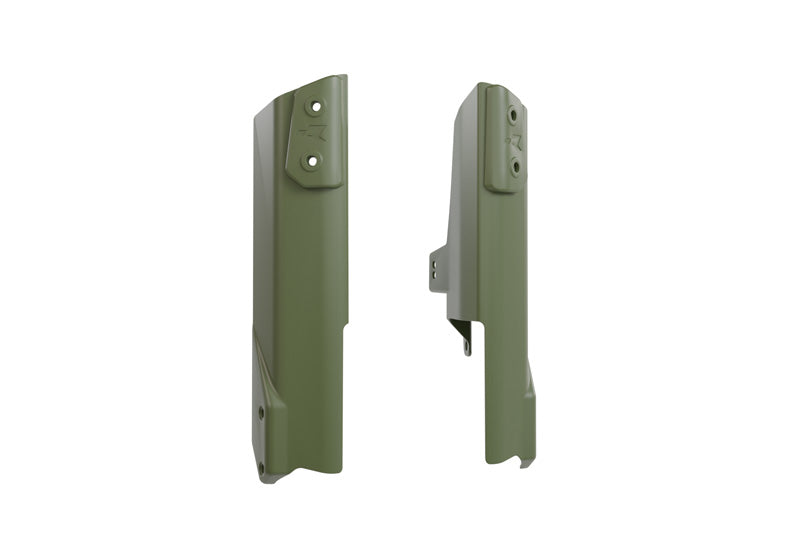 FORK GUARDS HONDA TRANSALP AFRICA TWIN GREEN RACETECH R-PSALPVN0024