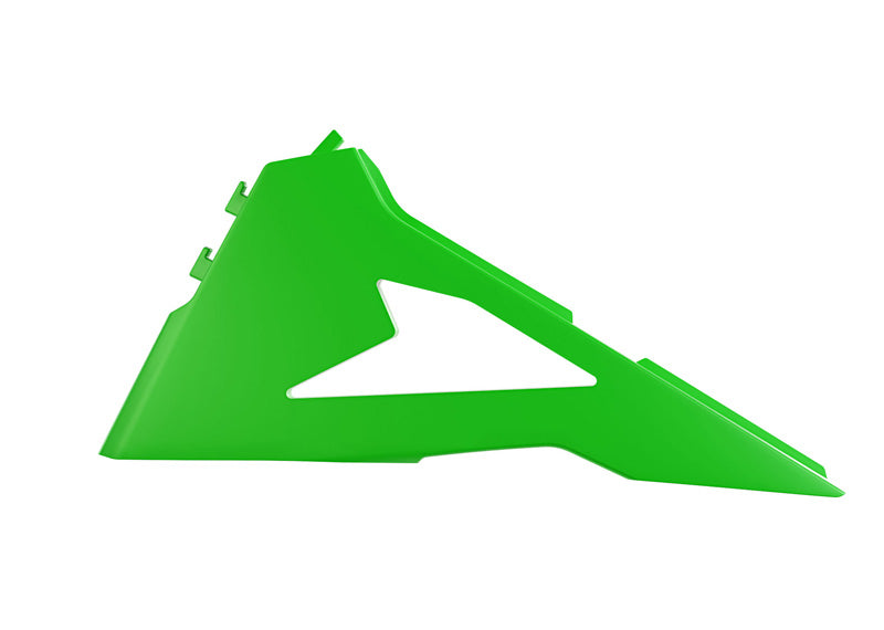 VENTED AIR BOX COVER KAWASAKI KX 250 450 R-TECH GREEN R-FIKXFVESX25