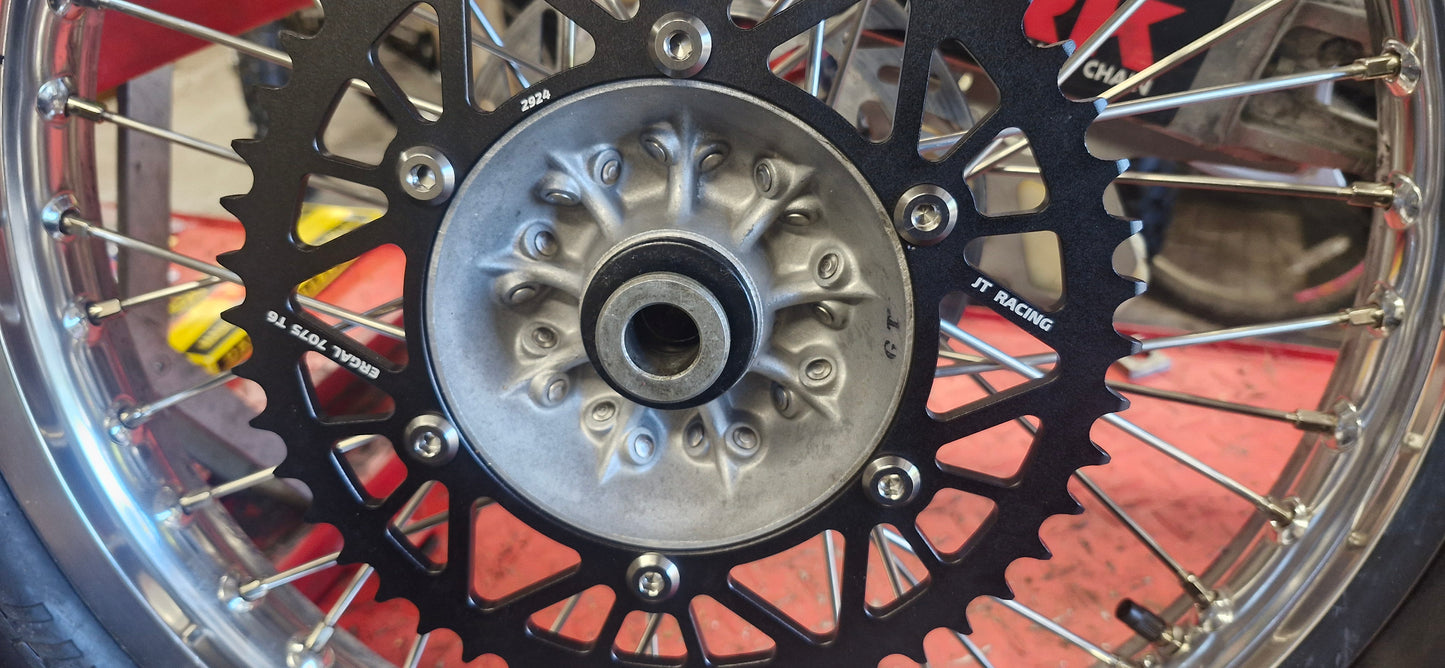 Phoenix Motos Titanium GR5 Sprocket Bolt set M8x30 STD SPROCKET BOLTS