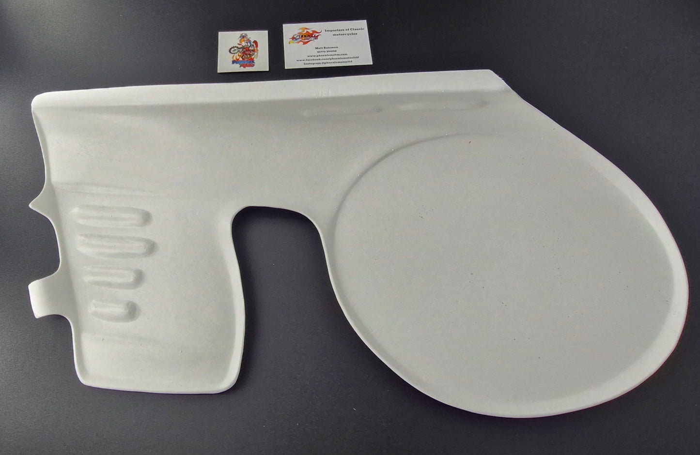 1980 KTM Side Panels White