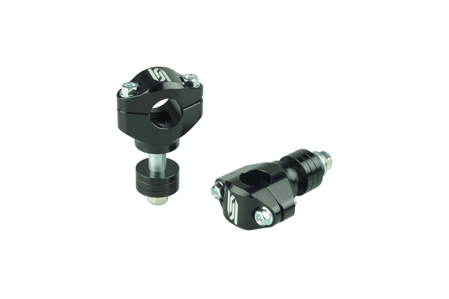 HANDLEBAR MOUNTS BLACK 22.2mm HEIGHT 30 35 40 45mm NEW DESIGN SCAR P30