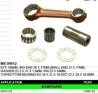 CONNECTING ROD KMX125/200-A, PSYCHIC MX-09612