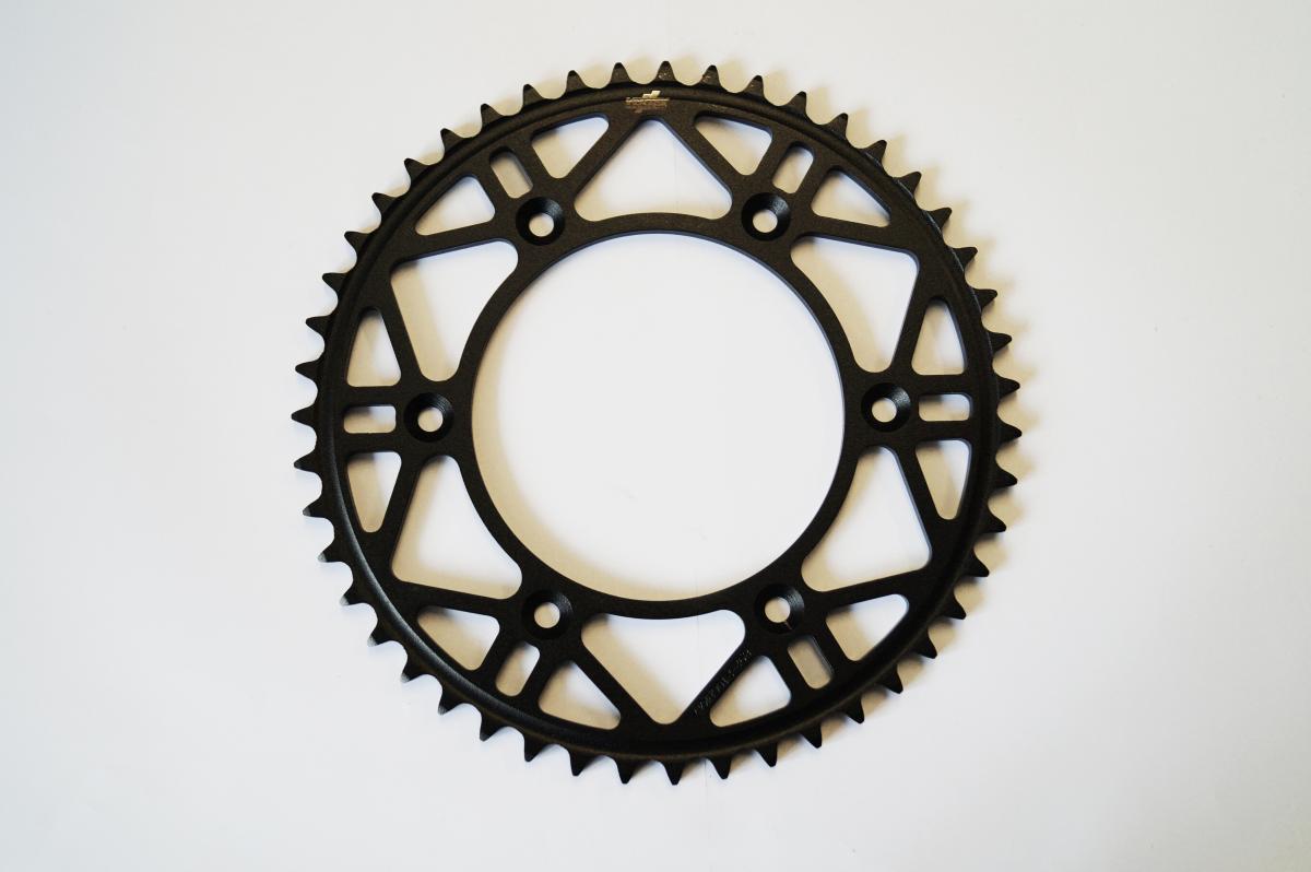 REAR SPROCKET VERTEX STEEL 210, VERTEX 892-210CBK47, BLACK, C45 STEEL