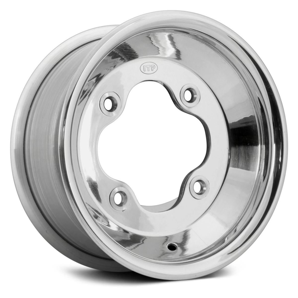 Clearance item - ITP ALLOY RIM 9x8, 4/110, 3+5, A-6 GP, POLISHED WHEEL, 0928607403