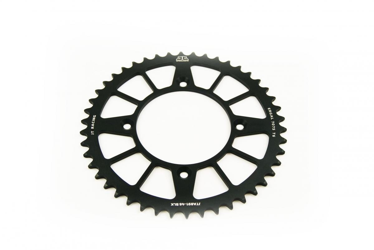 REAR SPROCKET JTA891.46BLK BLACK, ROAD KTM ALLOY