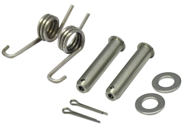FOOT PEG SPRINGS & PINS RM/DR-Z, FIR BRAND ASFP-16, 125/250