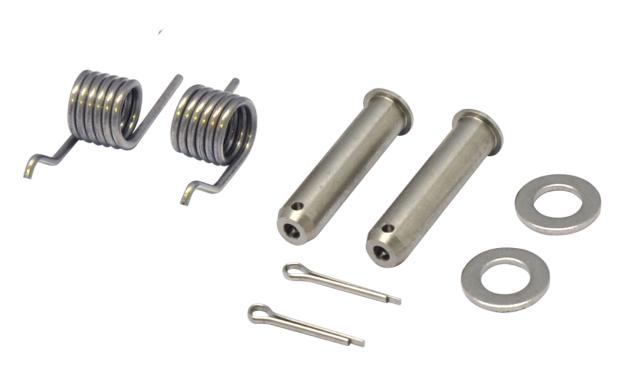 FOOT PEG SPRINGS & PINS WR 250R, FIR BRAND ASFP-10, 2007-2020