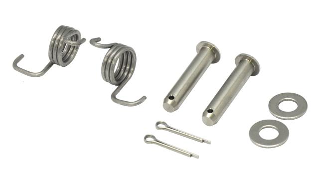 FOOT PEG SPRINGS & PINS KLX, FIR BRAND ASFP-05, 250/300