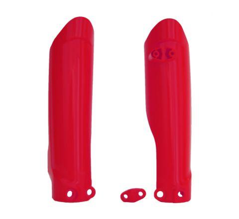 LOWER FORK GUARDS 19-23 KTM SX65, TC65 19-24, RED, RTECH R-PSKTMRG1965