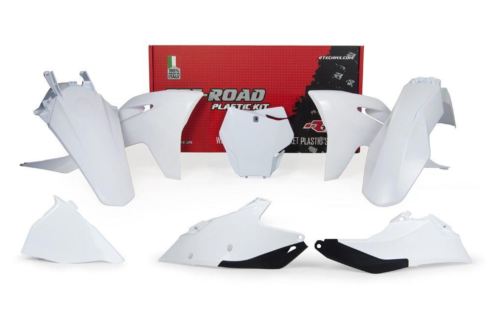 Gas Gas MC MCF EX EXF Plastic Kit / Body Set – White – 2021–2023
