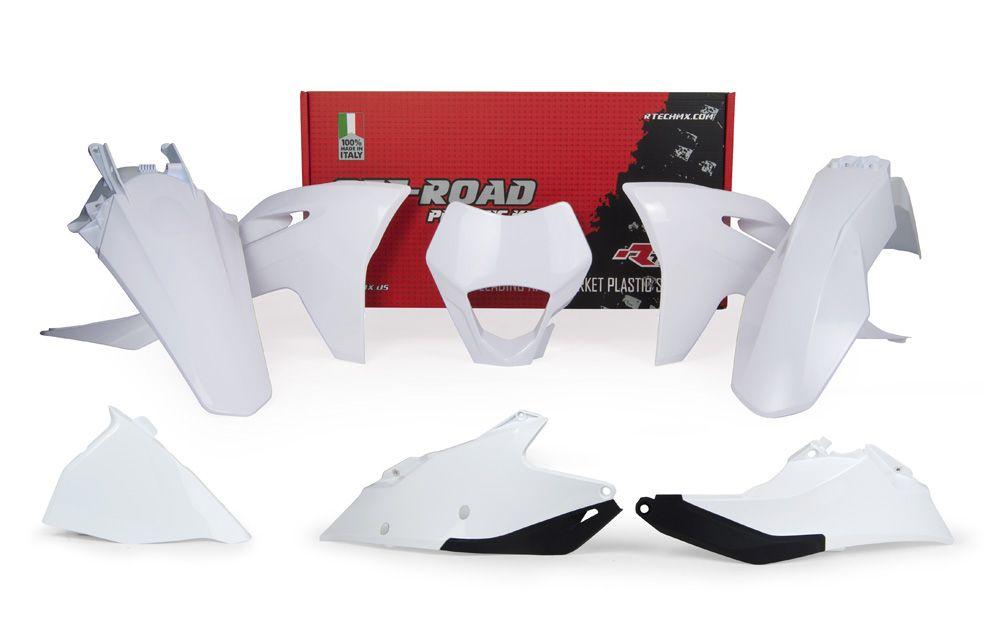 Gas Gas EC ECF EC-F Plastic Kit / Body Set – White – 2021–2023