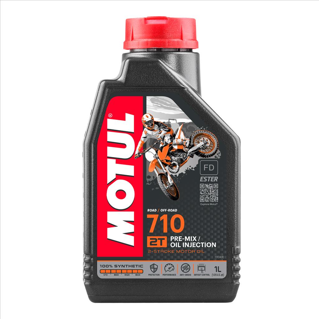 710 2T 1 Litre C, MOTUL 450053, 12, Motorcycle, 100% SYNTHETIC