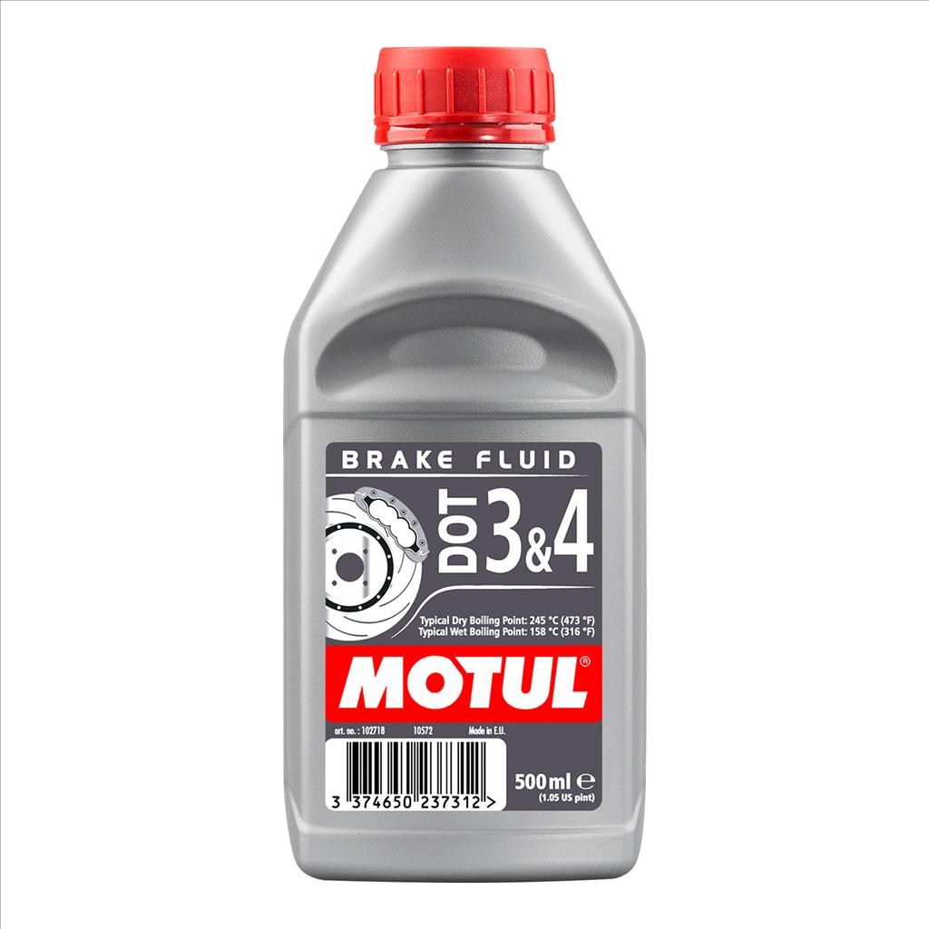 DOT 3 & 4 500ml, MOTUL 450111, 12, Specialities, 100% SYNTHETIC